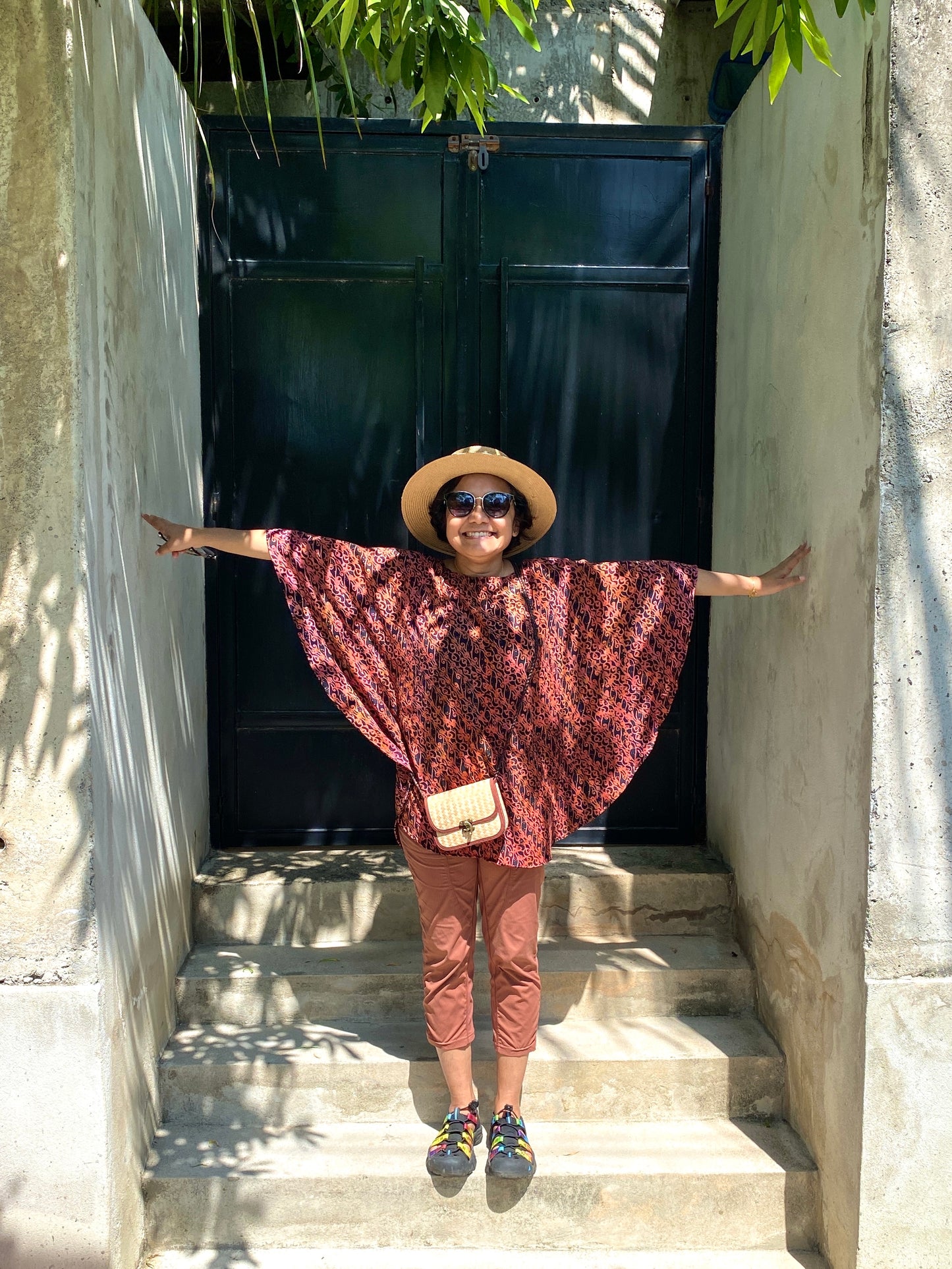 Batik Kaftan Blouse